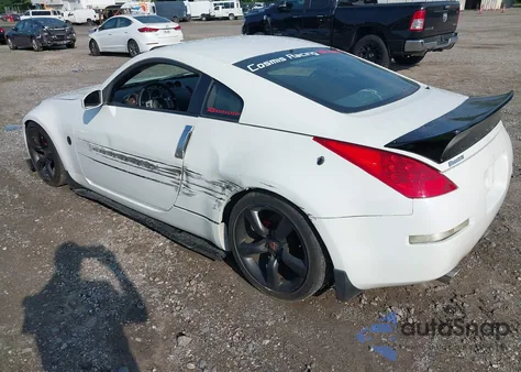 2006 Nissan 350Z Touring из США, поврежденный, VIN JN1AZ34D06M310839